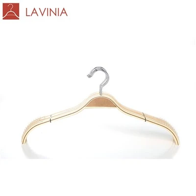 Bentwood Kayu Anti Selip-Gantungan Setelan 32cm